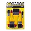 Benson Verfkwast set plat - 5 maten - blisterverpakking - ideaal voor 2 componenten producten