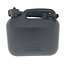 Benson Jerrycan met tuit - 5 liter - versterkt polyethyleen - zwart