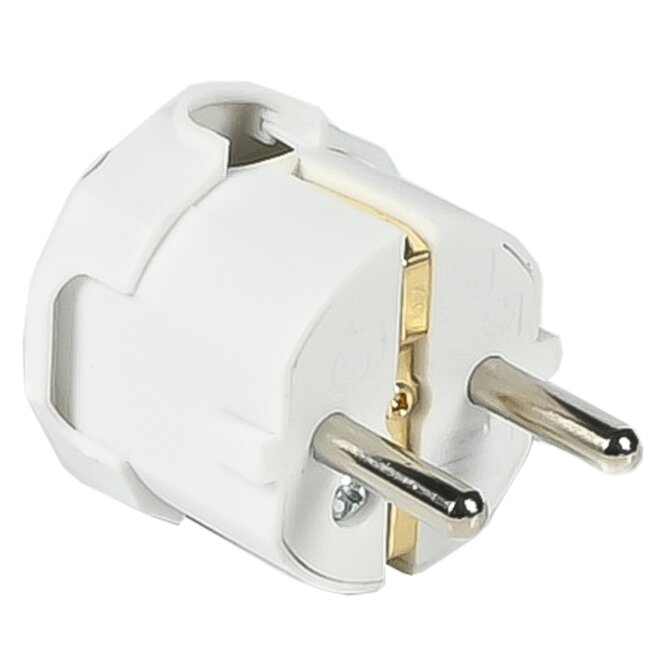 Benson Haakse stekker met randaarde - 3500 watt - wit