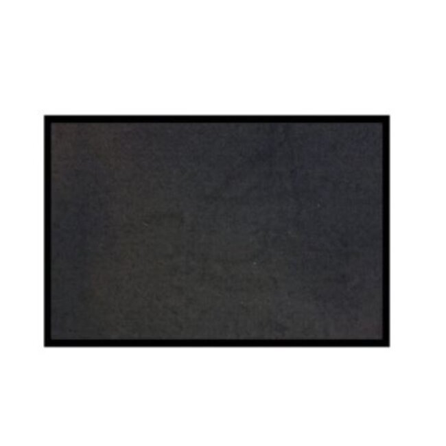 Intrada Nederland Klassieke schoonloop deurmat - antislip - vuil schrapend - 40 x 60 cm - zwart