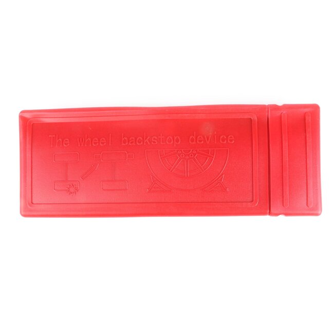 Benson Inklapbare metalen wielkeggen - set van 2 - 105 x 80 mm - oranje gecoat