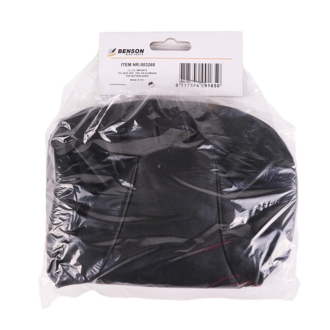 Benson Universeel zadeldekje - waterafstotend - zwart - bescherming tegen vuil en regen