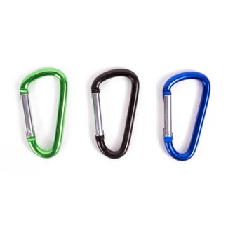 Benson Musketon haak - 8 x 80 mm - aluminium - set van 3