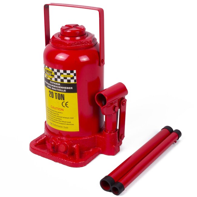 Benson Hydraulische potkrik - 20 ton - compact ontwerp - rood