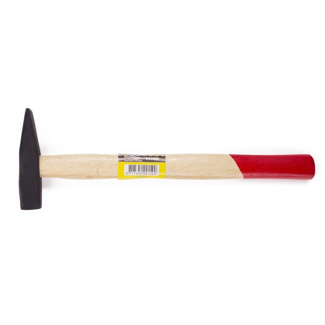 Benson Bankhamer - 100 gram - houten steel - zwart gelakte kop - 25,5 cm