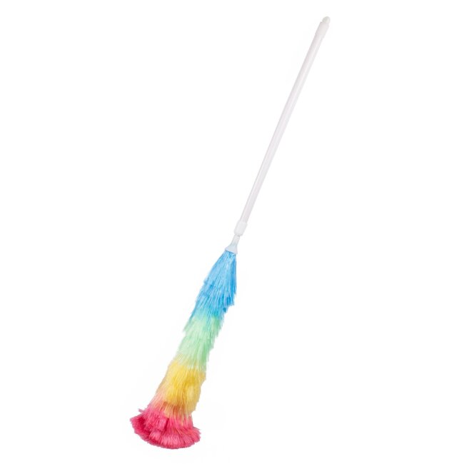 Benson Telescopische duster - Statisch effect - 78.5-103 cm - Rood/Geel/Blauw