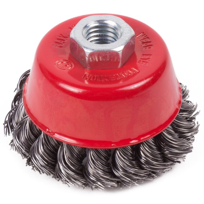 Benson Staalborstel voor haakse slijper - grof - M14 aansluiting - 75 mm diameter