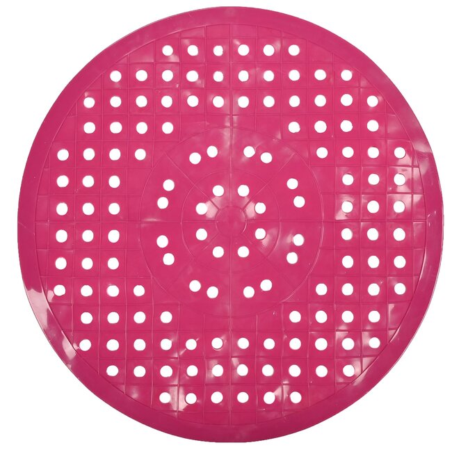 Benson Ronde PVC gootsteenmat - assorti kleuren - 29 cm - per stuk