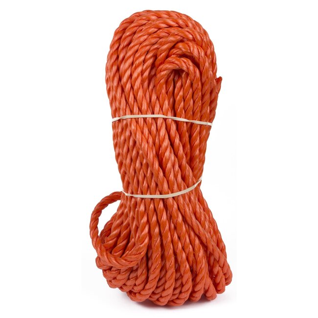 Benson Sterk en veelzijdig touw - Ø 8 mm - 20 meter - opvallend oranje