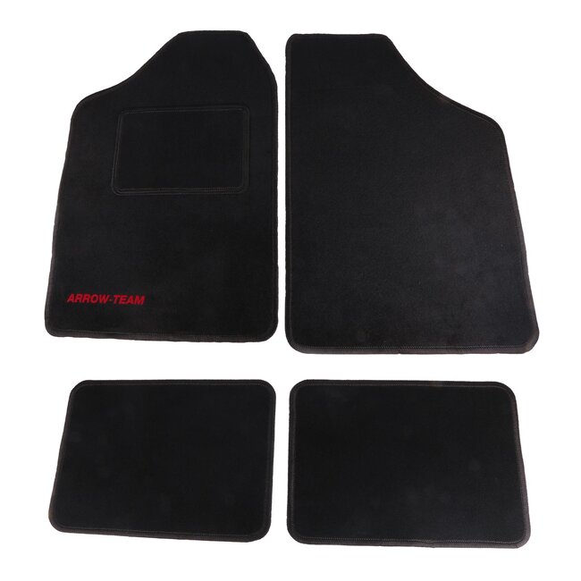 Arrow Team Semi-pasvorm automatten - slijtvaste bescherming - 4-delige set - antislip - eenvoudig te reinigen