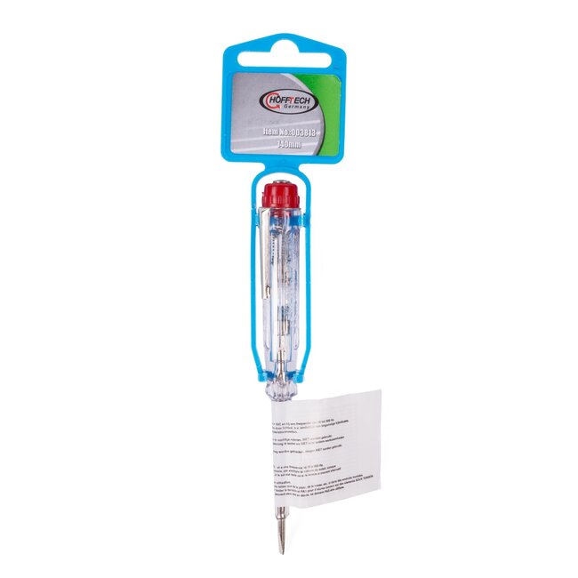 Hofftech Schroevendraaier spanningstester - nauwkeurig en veilig - 14 cm - AC 110-250V