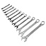 Benson Steeksleutel- en ringsleutelset - 6 t/m 22 mm - 12-delig - Inclusief etui