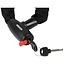 Benson Kettingslot - maximale veiligheid - 900 mm - stootvast - incl. 2 sleutels - canvas hoes - zwart