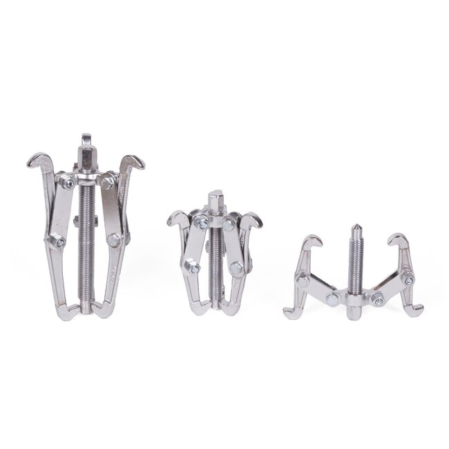 Hofftech Poulietrekker set - 3-delig - robuust chrome vanadium - binnen en buiten gebruik