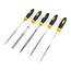 Benson Compacte diamant vijlset - 5 vormen - ergonomisch - 150 mm - precisiewerk