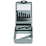 Benson Metaalborenset - HSS - 19 delig - Stalen cassette - 1-10 mm