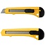 Benson Stanleymes - Afbreekmes 18 mm - Ergonomisch - Veiligheidsfunctie - Groen/Geel