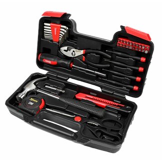 Benson Complete gereedschapsset - 39-delig - in stevige koffer - ideaal voor klussen Benson Complete gereedschapsset - 39-delig - in stevige koffer - ideaal voor klussen