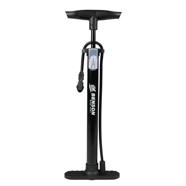 Benson Compacte fietspomp - Krachtig - Handig - 45 cm - Zwart
