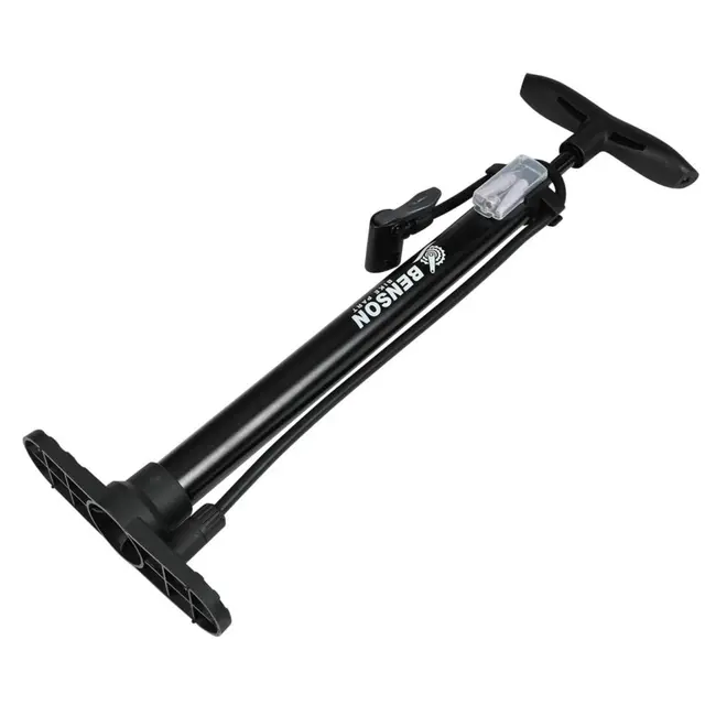Benson Compacte fietspomp - Krachtig - Handig - 45 cm - Zwart