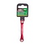 Benson Vouwbare torx set - verchroomd - 6-delig - met aluminium houder - rood
