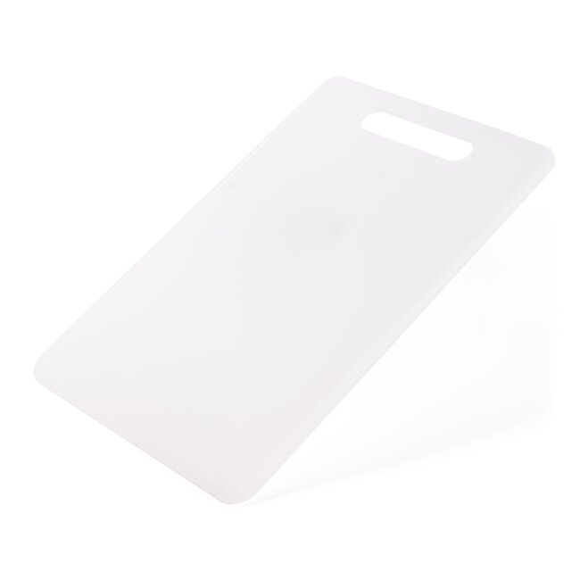 Benson Grote kunststof snijplank - sapril - vaatwasser- en magnetronbestendig - wit - 31 x 21 cm