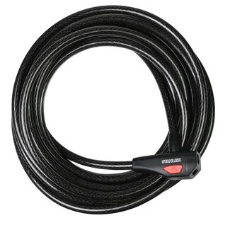 Stahlex Extra lang kabelslot - 10 meter - spatwaterdicht en slagvast - met 3 sleutels