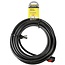 Stahlex Extra lang kabelslot - 10 meter - spatwaterdicht en slagvast - met 3 sleutels
