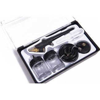 Hofftech Complete airbrush set - 1.8 meter slang - adapters en accessoires - veelzijdig gebruik
