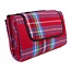 Benson Waterdichte picknickdeken - klittenbandsluiting - 170 x 130 cm - rood
