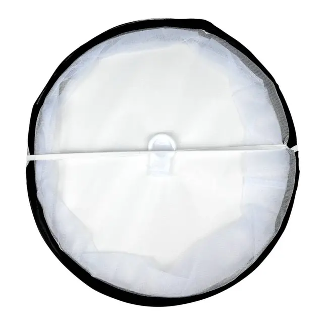 Benson Opvouwbare foodcover - rond - vliegenkap - voedselbescherming - ø 37 x 15,5 cm