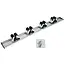 Benson Gereedschapshouder - 4 houders - railsysteem - 48,5 cm - voor huis en garage
