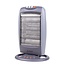 Benson Compacte halogeen heater - 3 standen - oscillatiefunctie - 30 x 20 x 47 cm - grijs