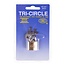 Tri-Circle Massief koperen hangslot - 20 mm - Inclusief 3 sleutels - Betrouwbaar en duurzaam