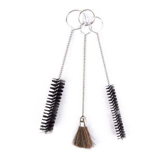 Benson Handige borstelset - 3 delig - 10 mm, 13 mm, 16 mm - Duurzame kunststof haren