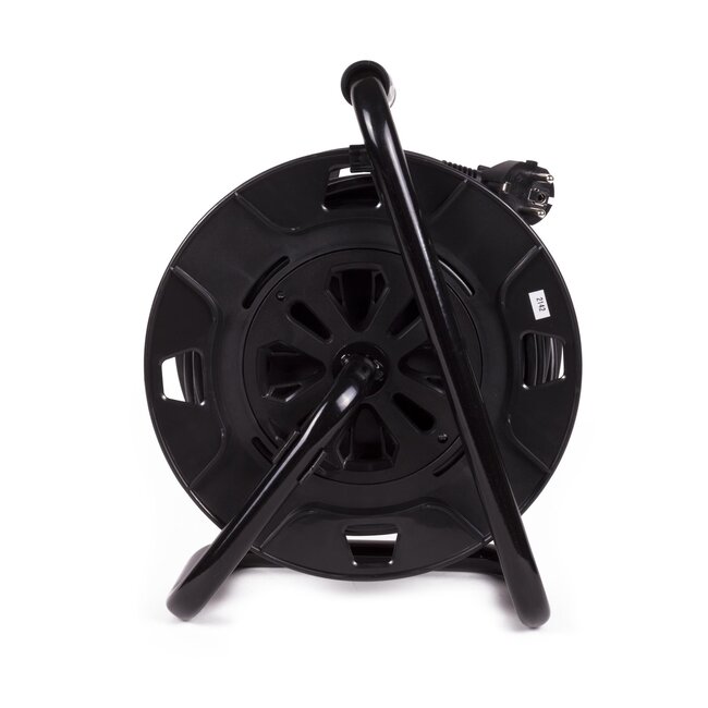 Benson Kabelhaspel - 25 meter - 4 aansluitpunten - Randaarde - Overspanningsbeveiliging