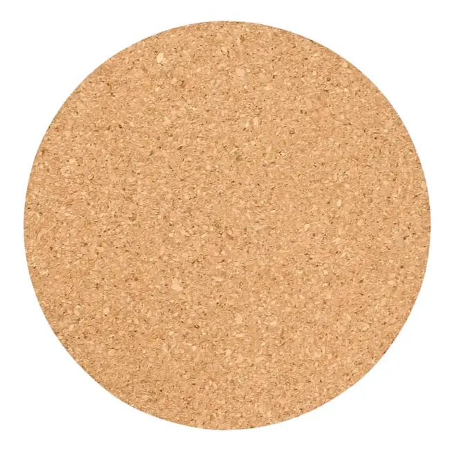 Benson Set van 6 kurken onderzetters - 10 cm diameter - voor glazen en bekers