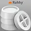 Ruhhy Anti-vibratie Pads - 4 stuks - Geluidsdempende en Anti-slip Bescherming