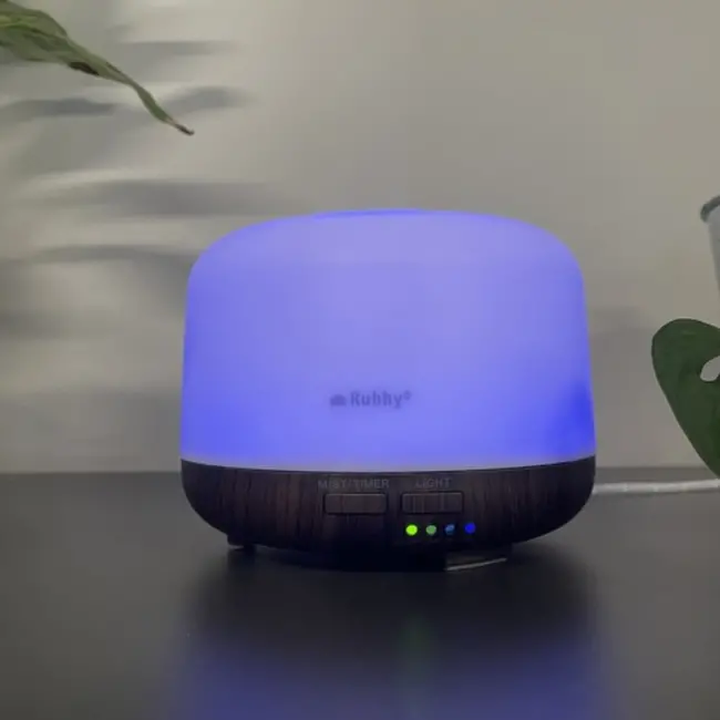 Ruhhy Aroma Diffuser - LED Humidifier 300ml met Afstandsbediening en Geurolie