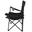 Trizand Zwarte Vissersstoel - 80 x 44 x 80 cm - Draagbaar en Stevig