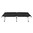 Trizand Opvouwbaar campingbed zwart 189 x 70 x 43 cm met metalen frame, 600D Oxford-stof en draaghoes voor kamperen