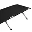 Trizand Opvouwbaar campingbed zwart 189 x 70 x 43 cm met metalen frame, 600D Oxford-stof en draaghoes voor kamperen