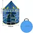 Kruzzel Koninklijke Tent voor Kinderen - Opvouwbaar en Veilig - 135x105 cm - Donkerblauw