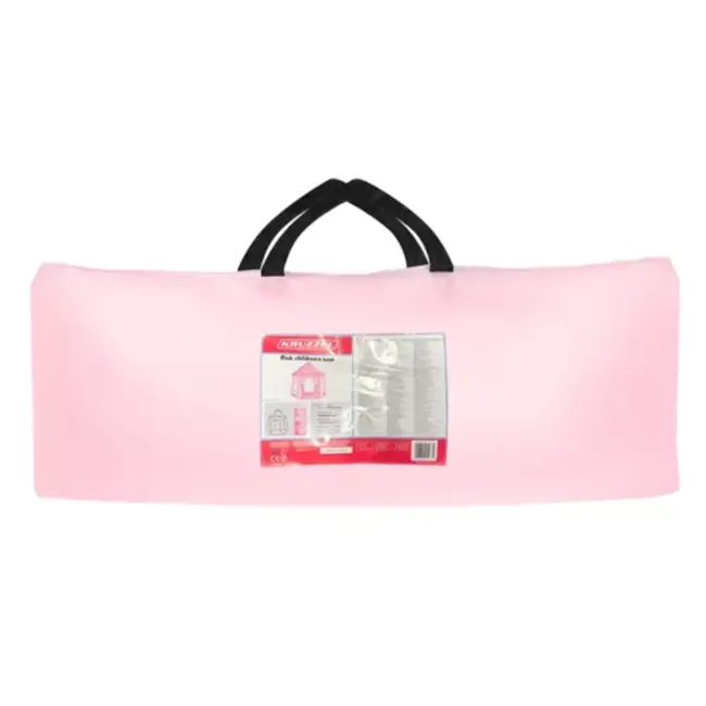 Kruzzel Roze Paleistent voor Kinderen - Grote Speeltent voor Thuis en Tuin