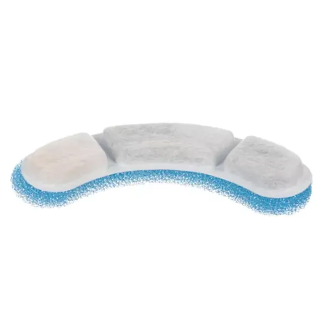 Purlov Waterbak Filter - 4 Stuks - Vierlaagse Waterfilter voor Huisdieren