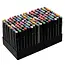 Maaleo Dubbelzijdige Markers - 168 Stuks - Inclusief Tas en Organizer