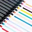 Maaleo Dubbelzijdige Markers - 40 Stuks - Inclusief Tas en Organizer
