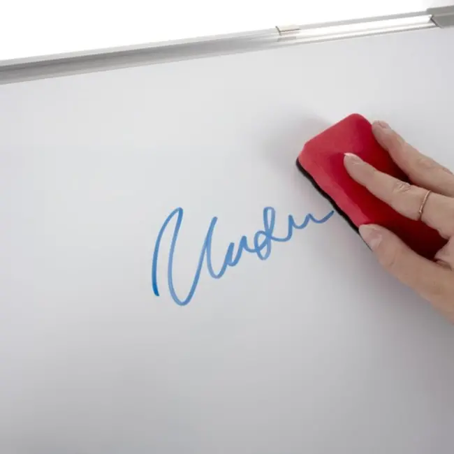 Maaleo Whiteboard - 60x40 cm - Magnetisch - Inclusief Markers, Magneten en Spons