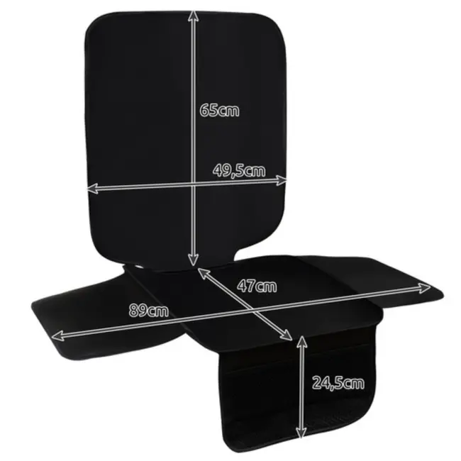 Xtrobb Eco-lederen Autostoelmat - Bescherming tegen Vuil en Schade