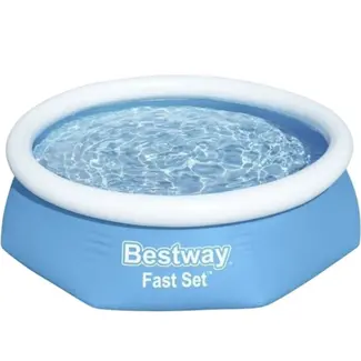 Bestway Uitbreidingszwembad - 244x61 cm - Met Opblaasbare Kraag